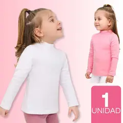 UTILISIMO - Camiseta Polera Bambú Beatle De Niña Primera Capa