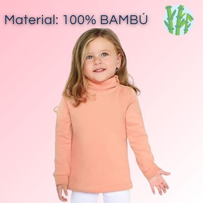 Imagen 2 del producto Pack 6 Camisetas Poleras Bambú Beatle De Niña Primera Capa