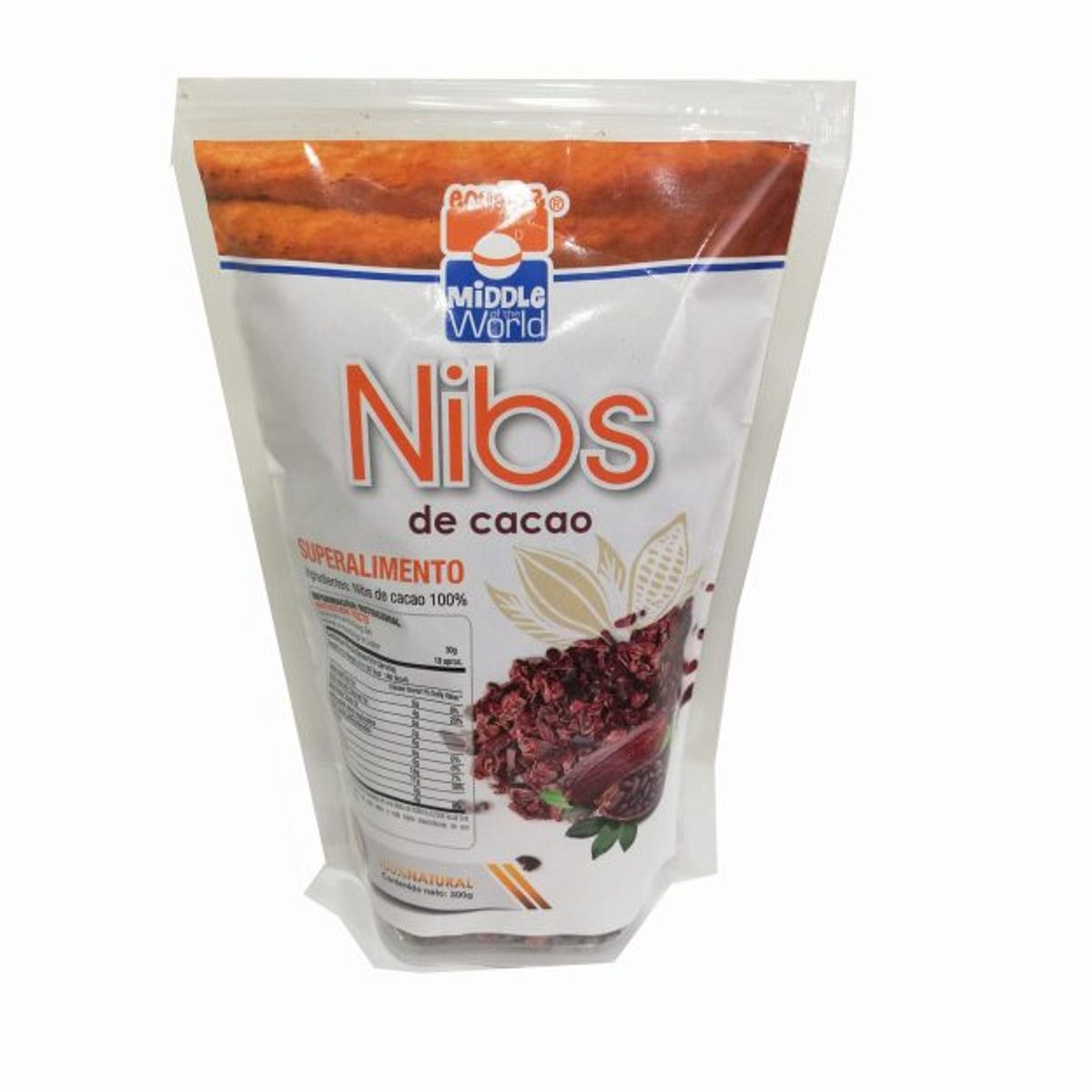 GENERICO - Nibs de Cacao Molido Chocono 300 grs