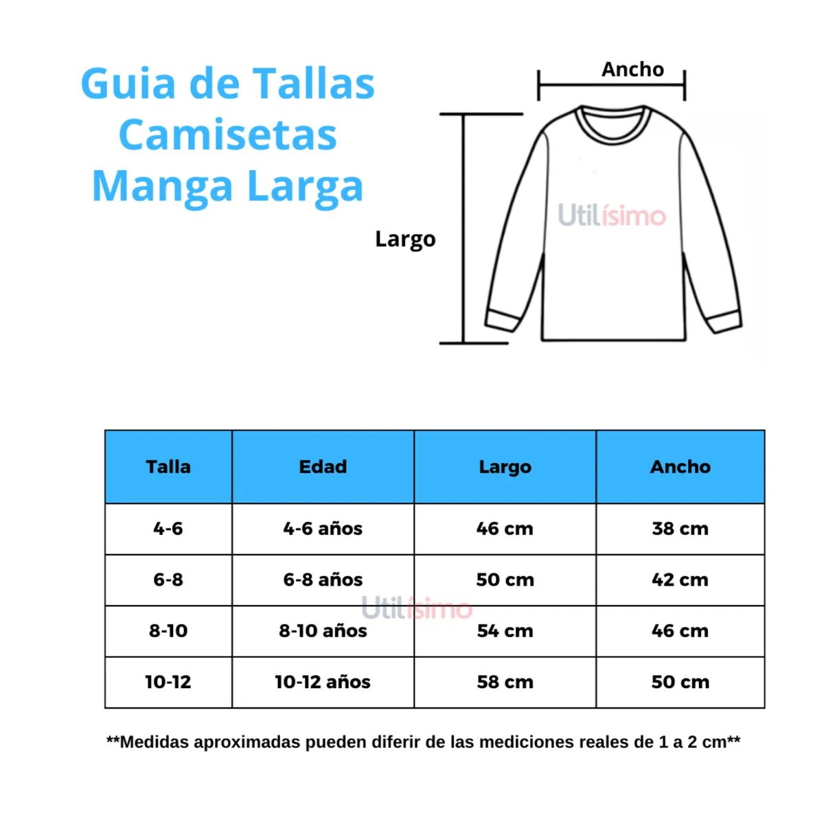 UTILISIMO - Pack 6 Camisetas Polera Beatle Bambú Niño Primera Capa