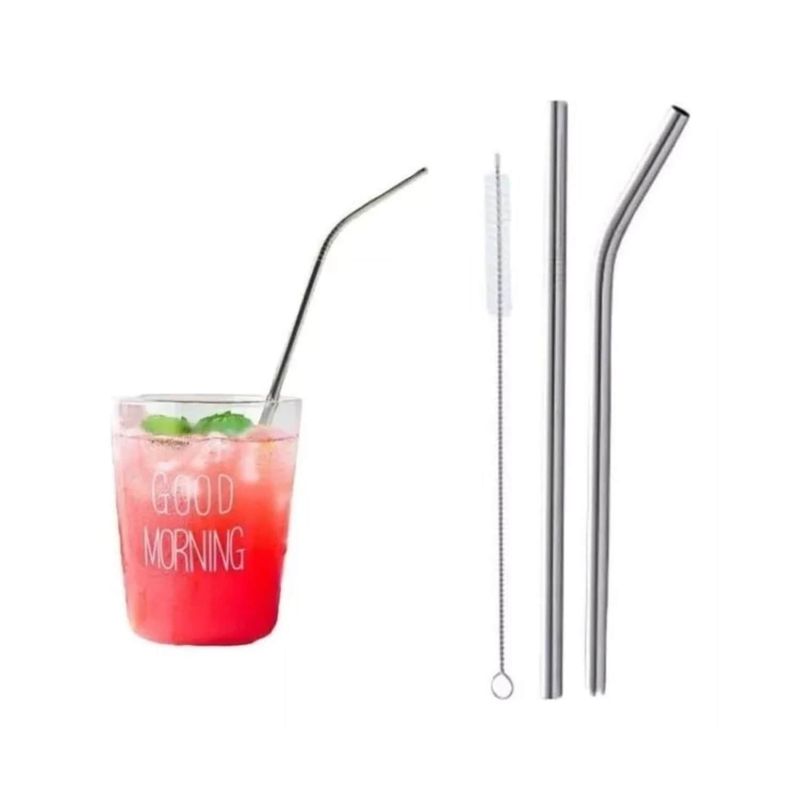 GENERICO - Pack 4 Bombillas Con Cepillo Limpiador Ecológico Cocina