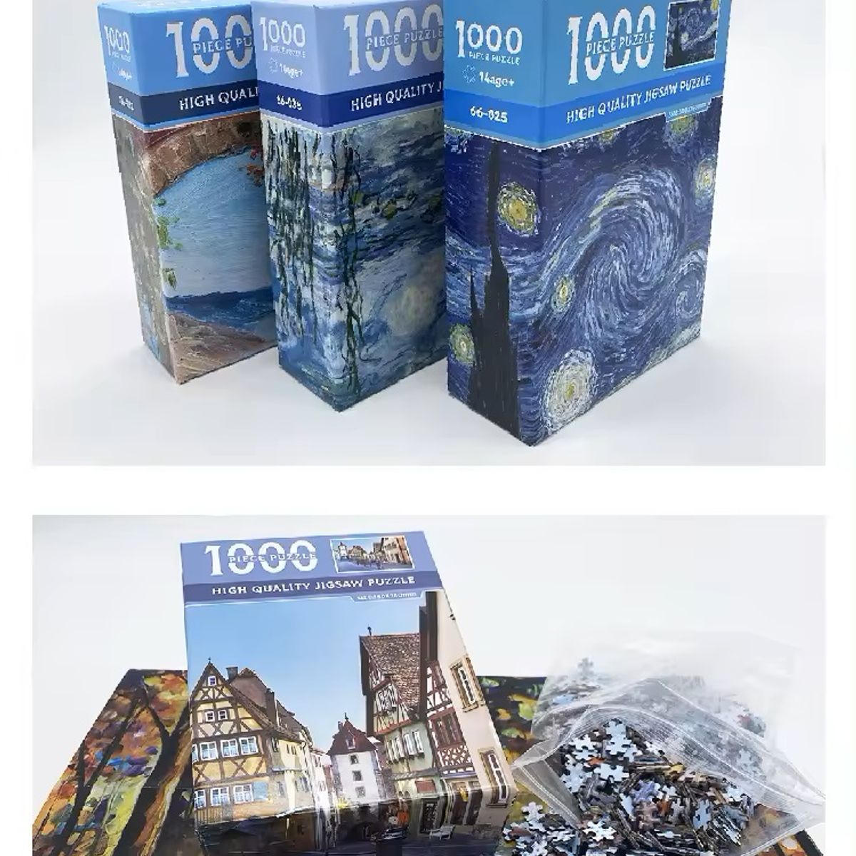 GENERICO - Puzzle 1000 Piezas Casas