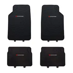 GENERICO - Pisos De Goma Dodge Para Vehículos 4 Piezas