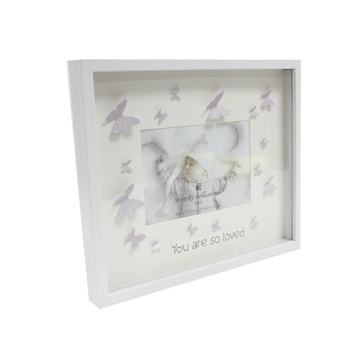 NEWTREE - Marco Foto Diseño Mariposa 32x27cm