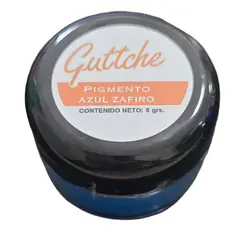 GENERICO - Pigmento En Polvo Comestible Guttche 5gr Azul Zafiro