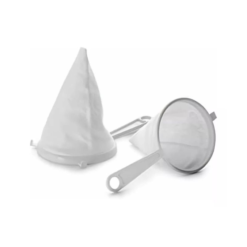 GENERICO - Set 3 Coladores de Tela para Café Grano Vegetales Yogurt