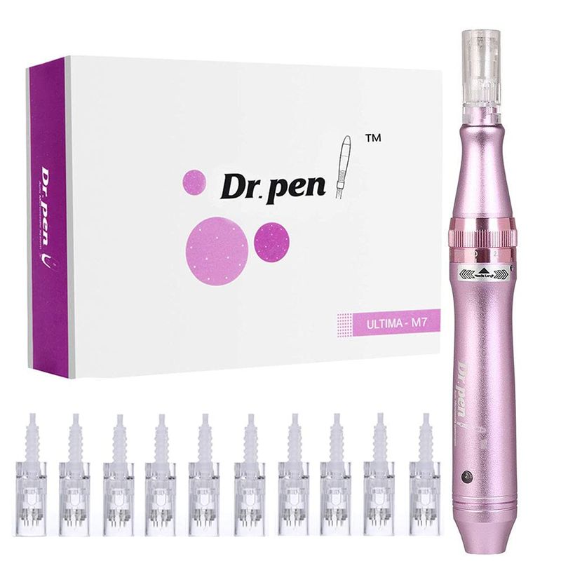 GENERICO - Dermapen M7 Inalambrico 5Velocidades+22 Agujas
