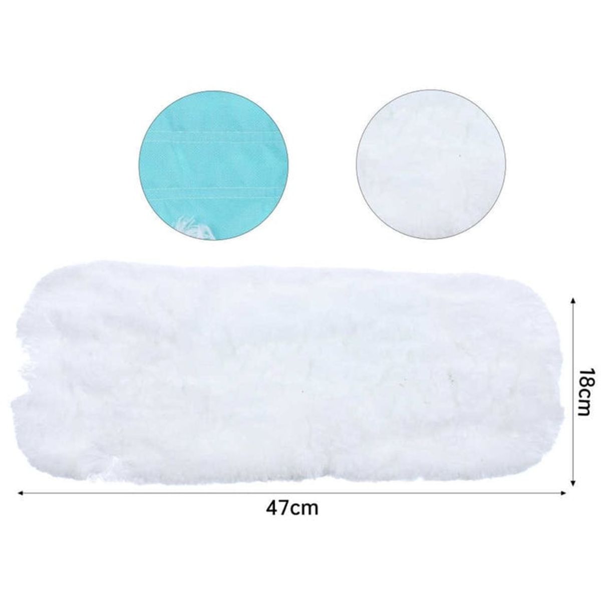 GENERICO - Trapeador Recambio Mopa Fregona 47cm