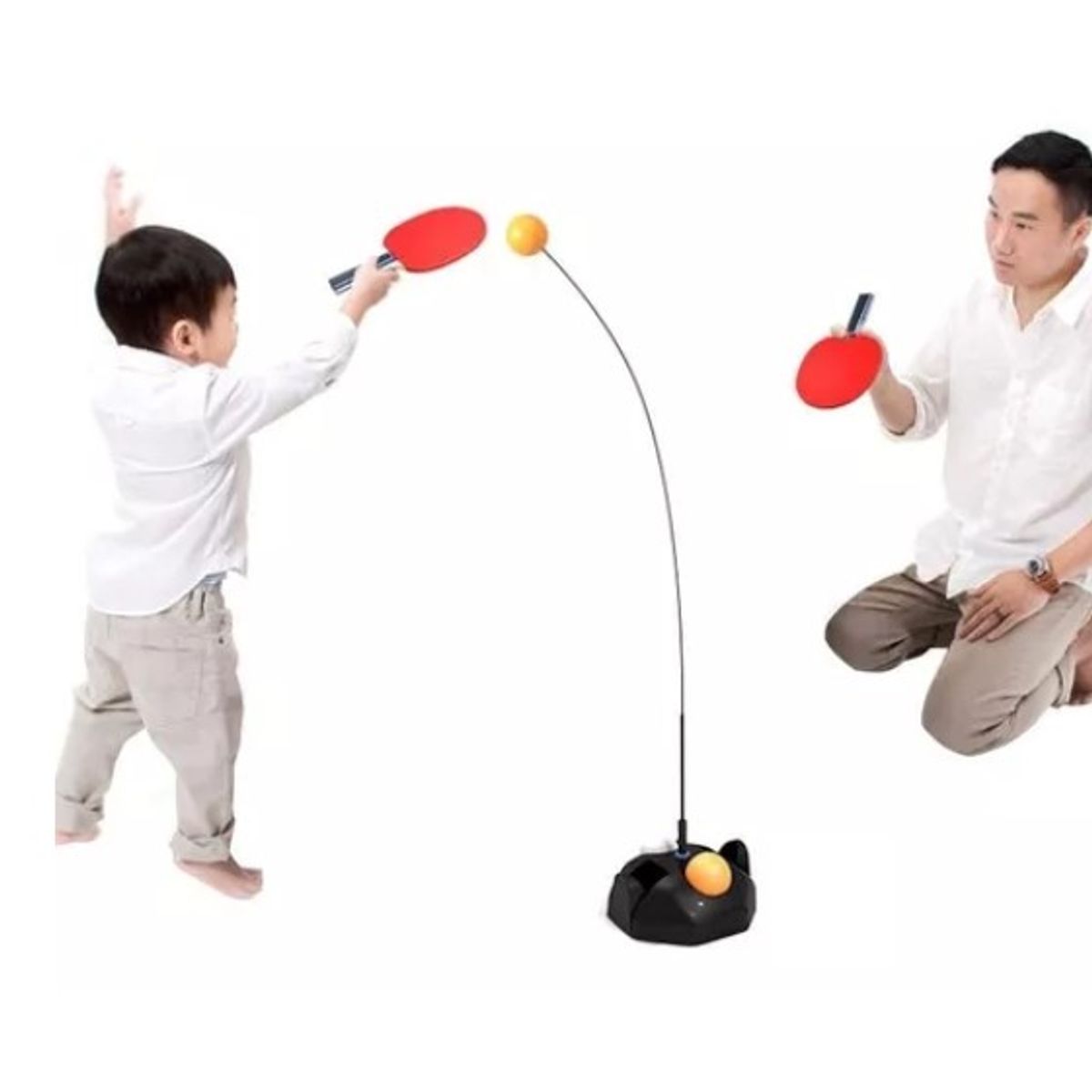 NORDIK - Entrenamiento Práctica Ping Pong Portátil Altura Ajustable