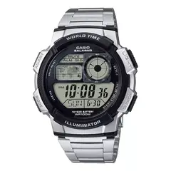 CASIO - Reloj De Pulsera Digital Hombre Ae1000wd 1av plateado