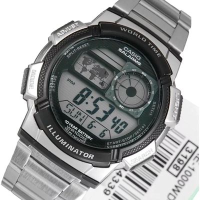 Imagen 2 del producto Reloj De Pulsera Digital Hombre Ae1000wd 1av plateado