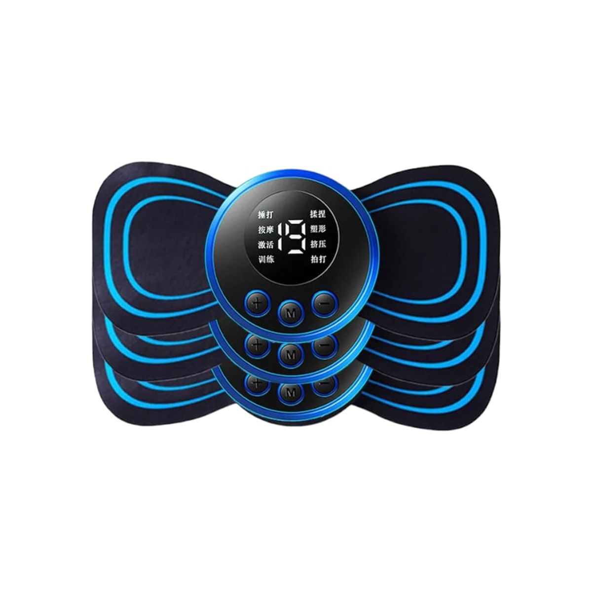 GENERICO - Mini Masajeador Electrico Portatil Estimulador Muscular USB