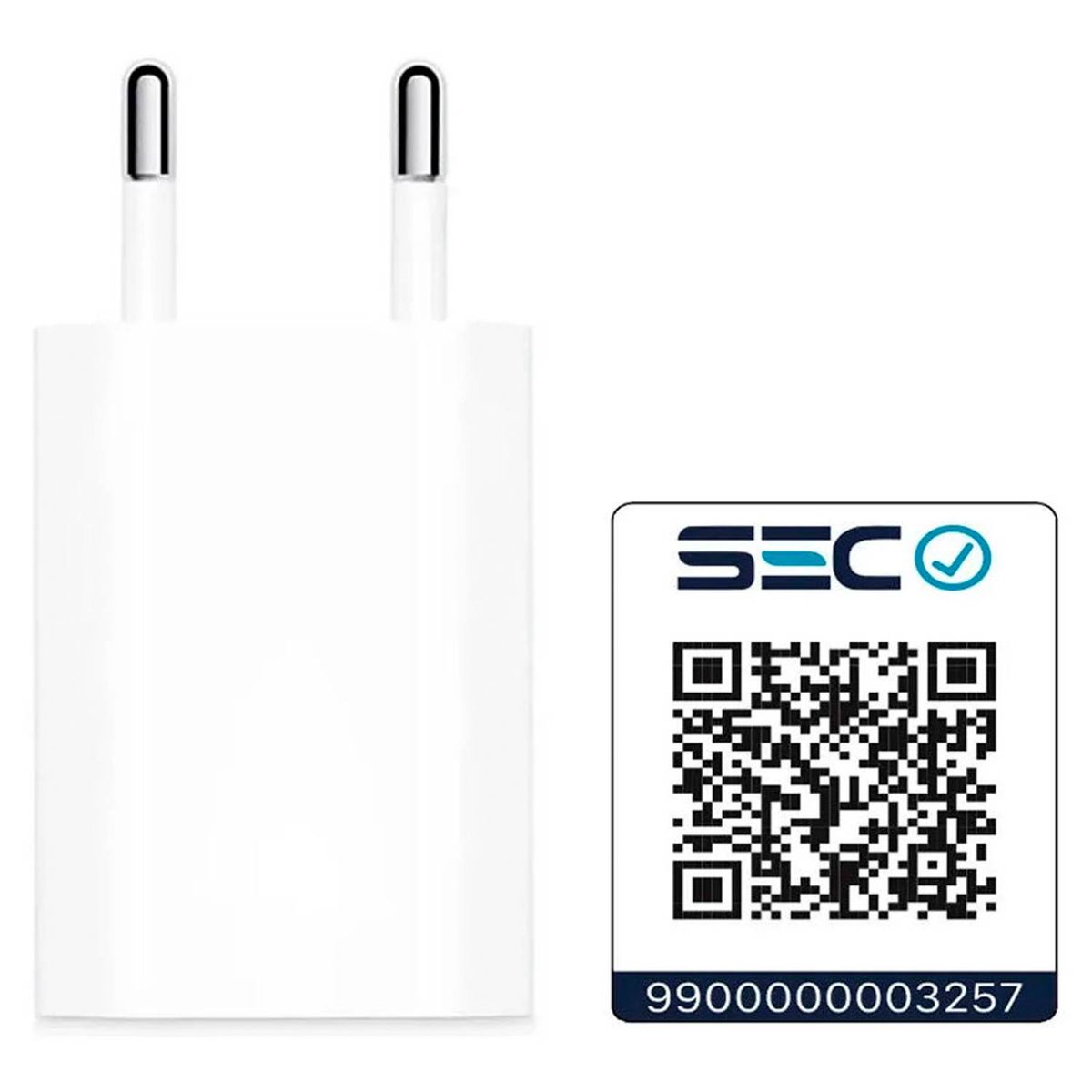 APPLE - Adaptador Cargador 5w Apple Original