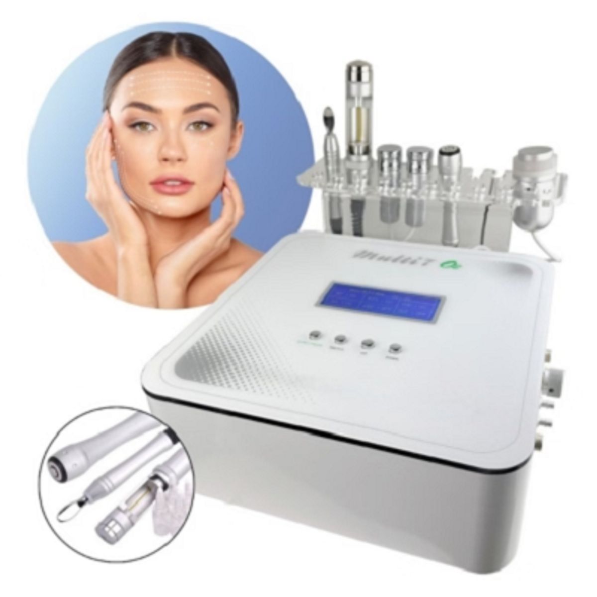 GENERICO - Dermoabrasión Y Electroporación Facial 7 En 1.-