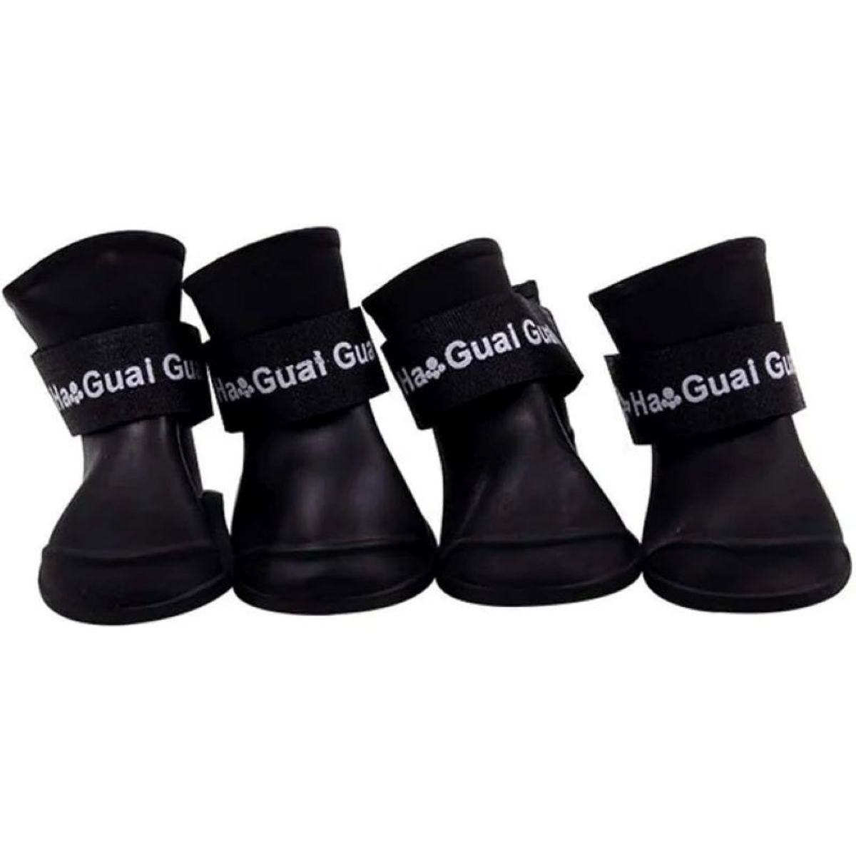 METALFER - Botas Antideslizante Impermeable Mascota Perro XL Negro