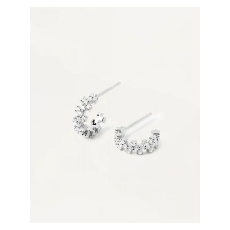 PDPAOLA - Aretes PDPaola Ar02-578-U Plateado Mujer