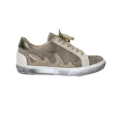 VANESSA GIL - ZAPATILLA DE CUERO LAURA BEIGE