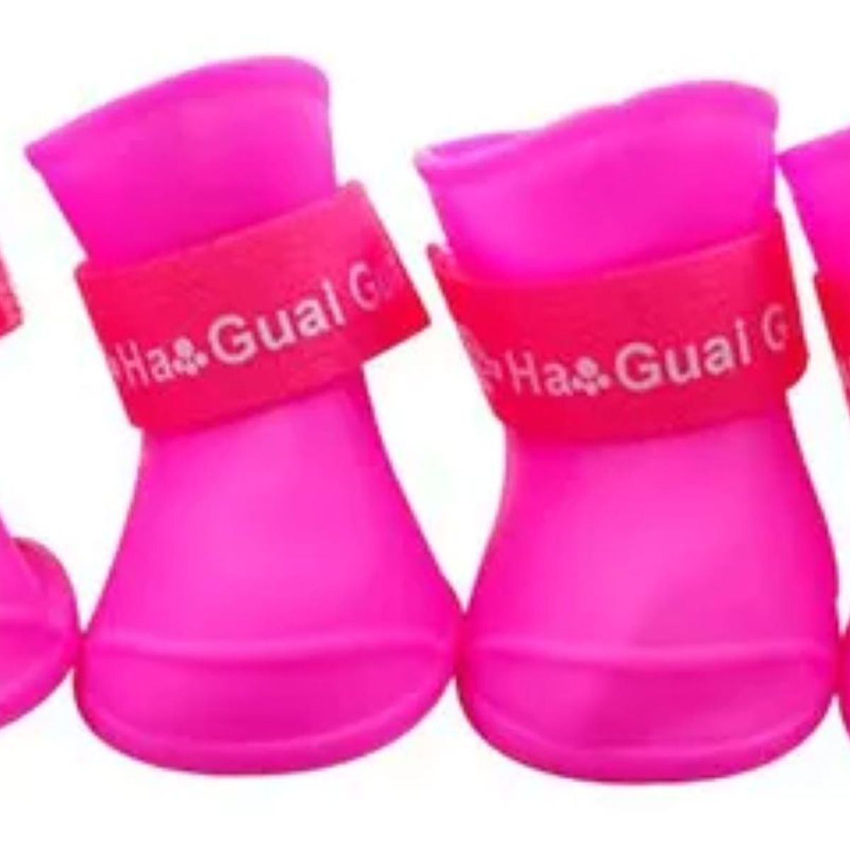 METALFER - Botas Antideslizante Impermeable Mascota Perro XXL Rosa