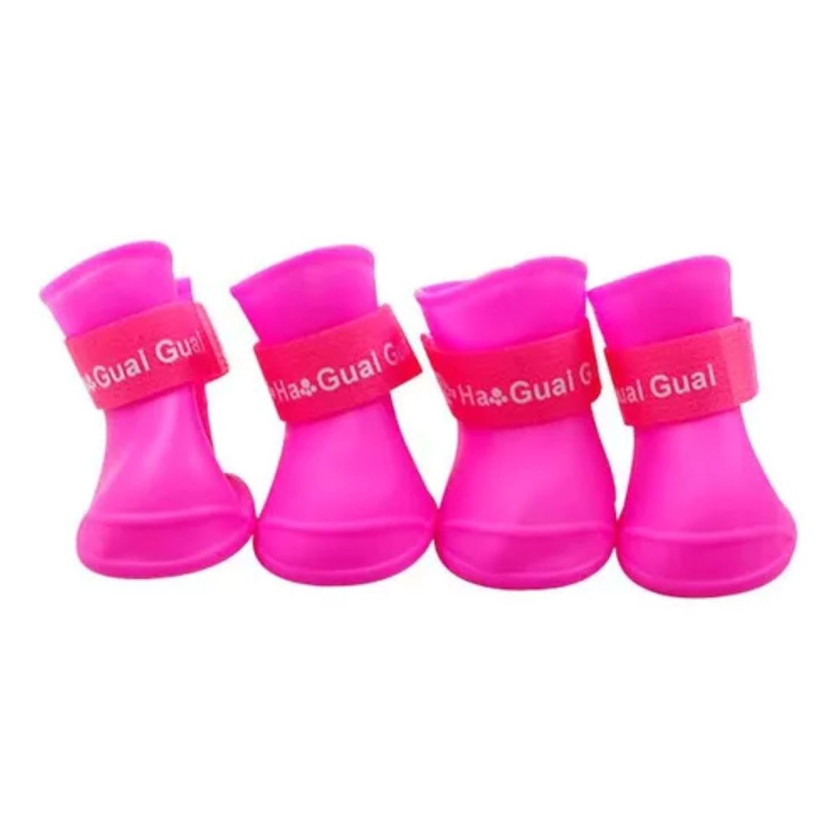 METALFER - Botas Antideslizante Impermeable Mascota Perro XXL Rosa