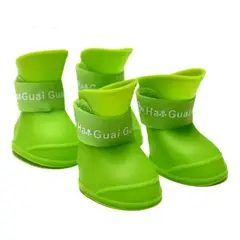 METALFER - Botas Antideslizante Impermeable Mascota Perro XXL Verde