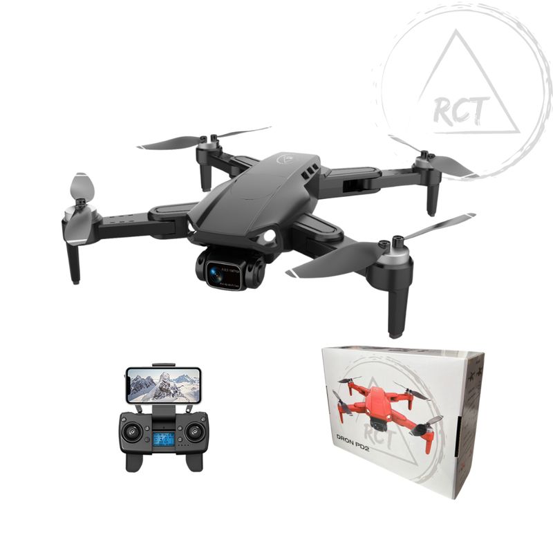 GENERICO - Dron PD2 RCT - Alcance de 1 KM - Cámara 4K - GPS