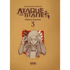 NORMA EDITORIAL - Ataque A Los Titanes Vol 3 Edición Integral - Tapa Dura