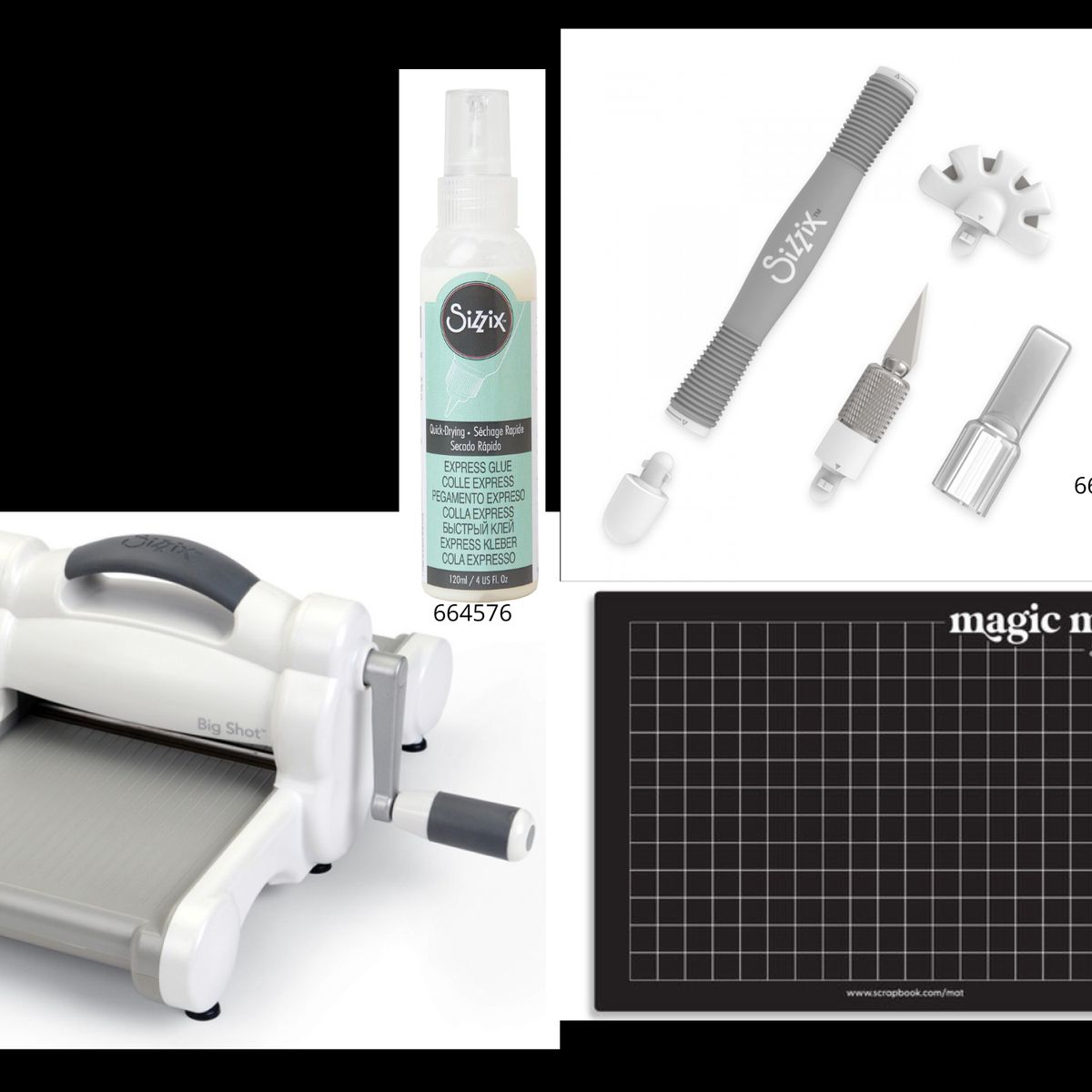SIZZIX - BIG SHOT DE SIZZIX TROQUELADORA MANUAL ACCESORIOS