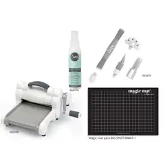 SIZZIX - BIG SHOT DE TROQUELADORA MANUAL ACCESORIOS