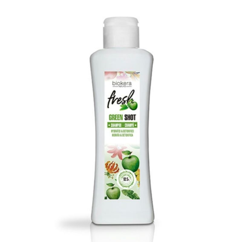 SALERM - salerm biokera shampoo green shot hidrata y detoxifica 300ml