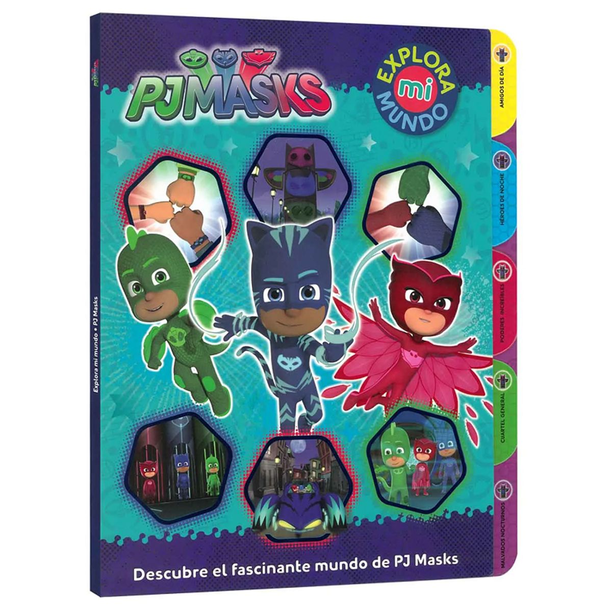LEXUS - Libro Pj Mask Explora Mi Mundo - Nuevo Y Original - Lexus