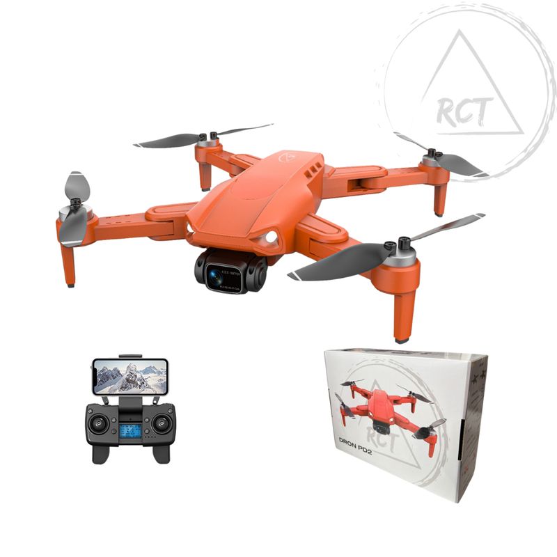 GENERICO - Dron PD2 RCT - Alcance de 1 KM - Cámara 4K - GPS