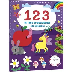 LEXUS - Libro De Actividades 123 con stickers - Nuevo Y Original -