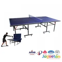 NORDIK - Mesa Ping Pong 15mm Frontón Reglamentaria Ruedas