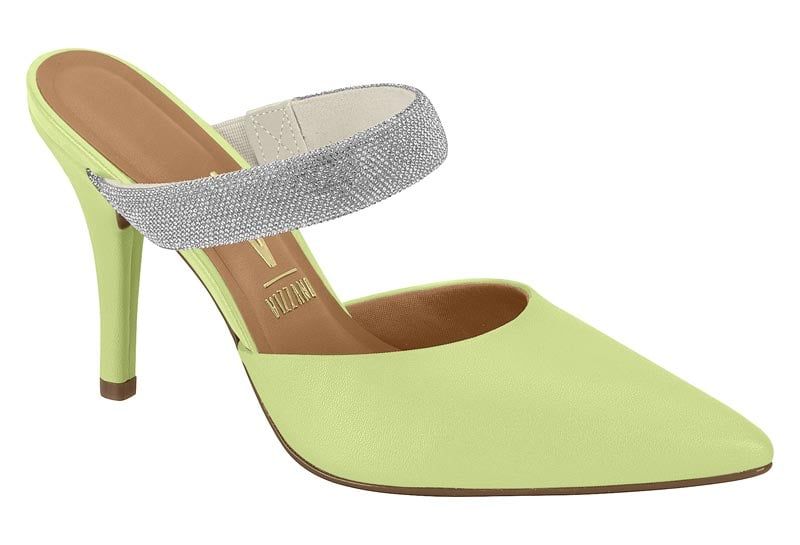 Zapato Stiletto Mujer Taco Aguja Verde