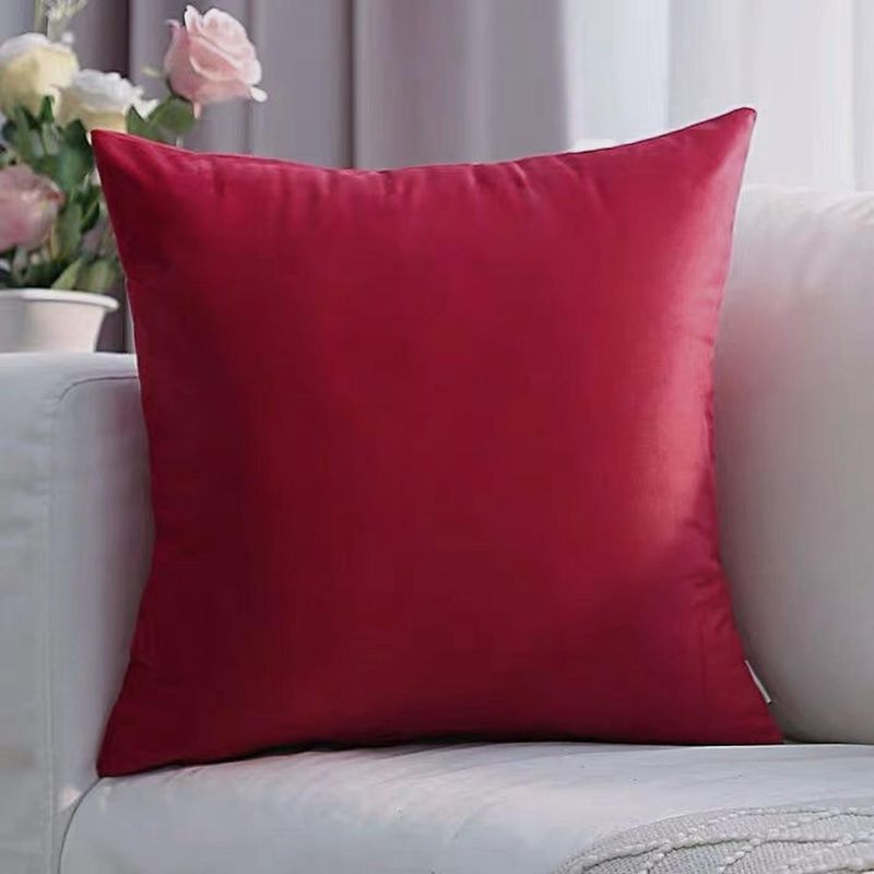 GENERICO - Funda Para Cojin Terciopelo Liso Velvet Variedad De Colores