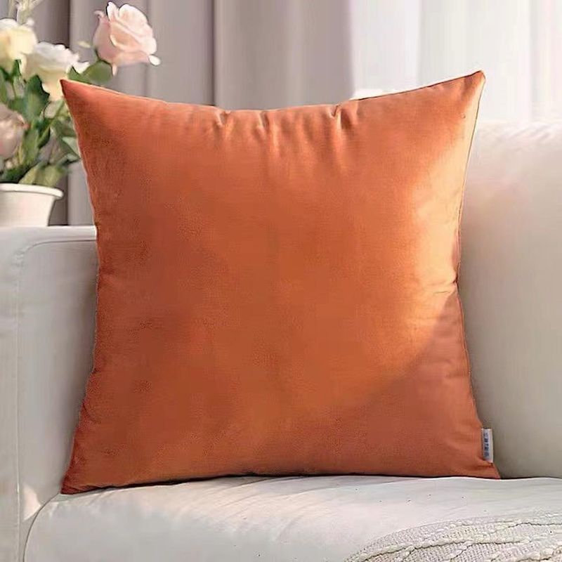 GENERICO - Funda Para Cojin Terciopelo Liso Velvet Variedad De Colores