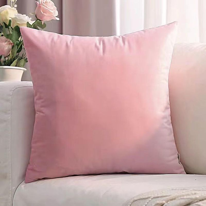 GENERICO - Funda Para Cojin Terciopelo Liso Velvet Variedad De Colores