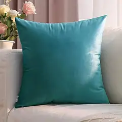 GENERICO - Funda Para Cojin Terciopelo Liso Velvet Variedad De Colores