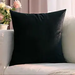 GENERICO - Funda Para Cojin Terciopelo Liso Velvet Variedad De Colores