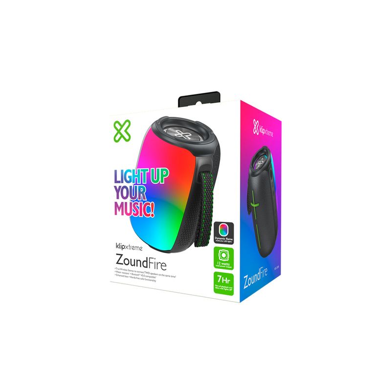 KLIP XTREME - Parlante Klip Xtreme ZoundFire Led Bluetooth
