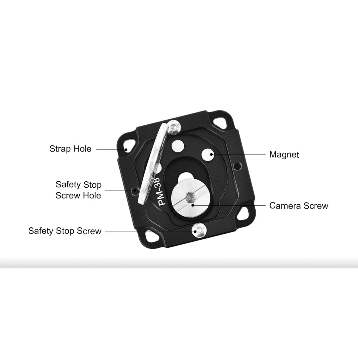 GENERICO - Sunwayfoto Pm-38 Placa Qr Universal