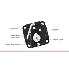 GENERICO - Sunwayfoto Pm-38 Placa Qr Universal