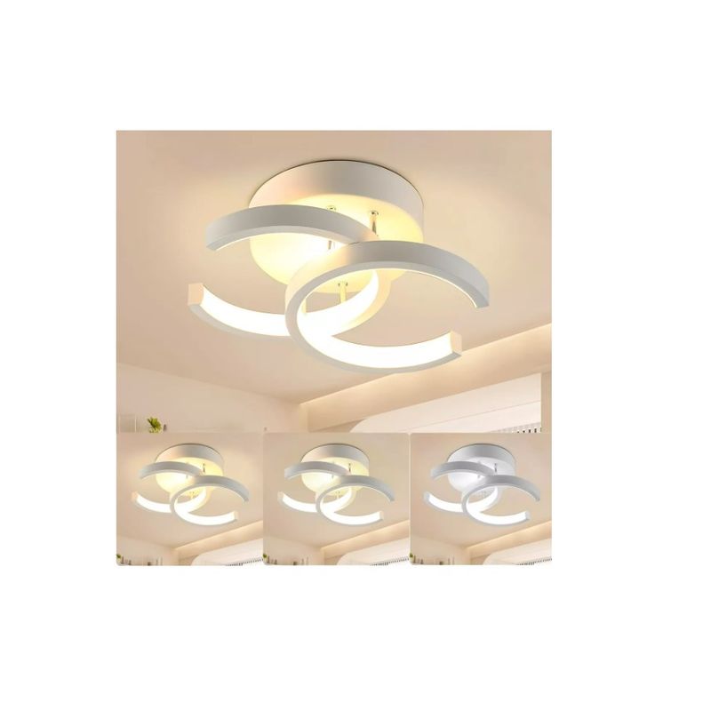 GENERICO - Lámpara De Techo Led Moderna Para Comedor Luz Tricromática Blanco