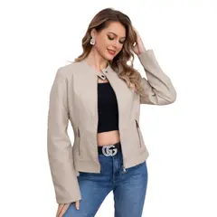 D'JOE - Chaqueta Ecocuero Olimpus Mujer
