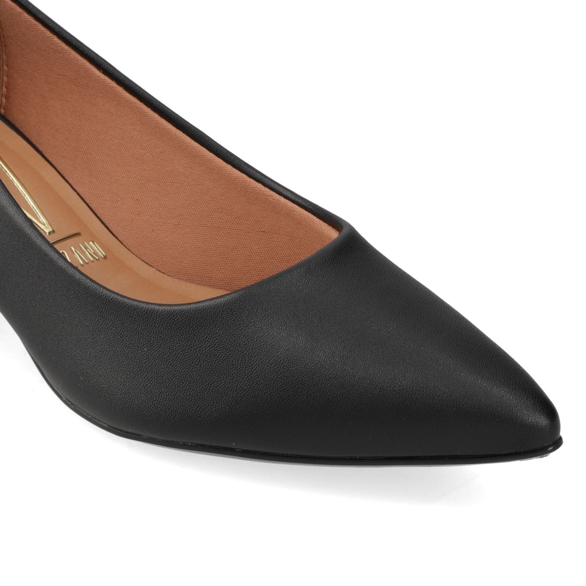 VIZZANO - Zapato Mujer Taco Cuadrado Negro Vizzano