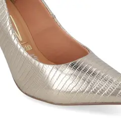 VIZZANO - Zapato Mujer Taco Aguja Stiletto Dorado