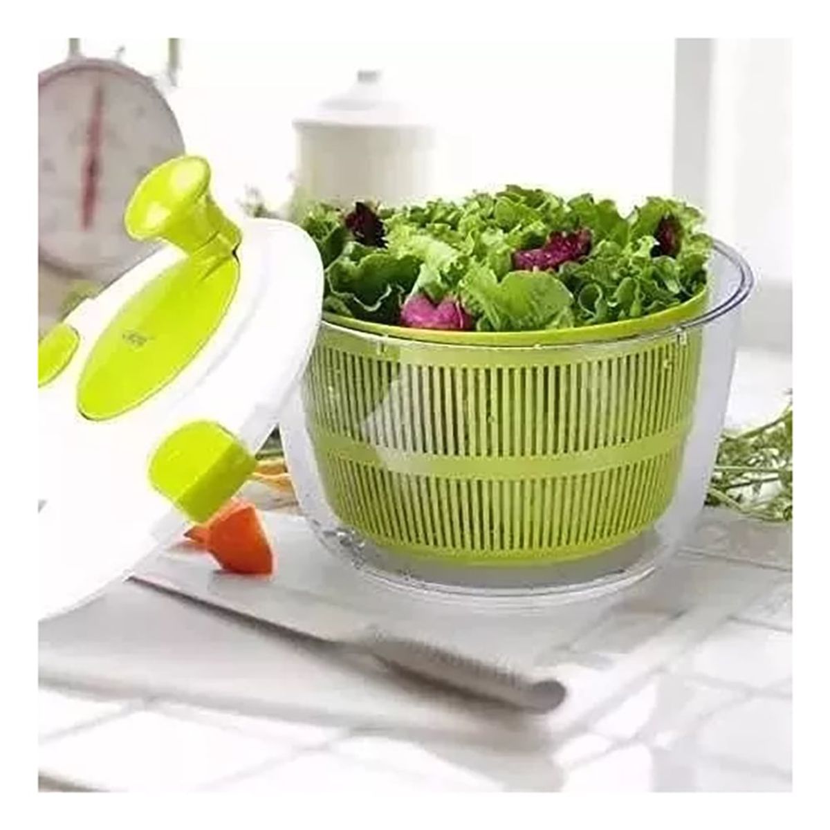 GENERICO - Centrifuga Secador De Lechuga Frutas Verduras Cocina