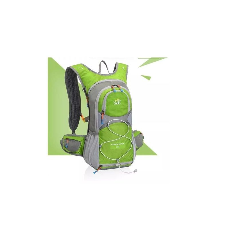 GENERICO - Mochila De Hidratación Outdoor Running Con Bolsa Agua 2l Colores
