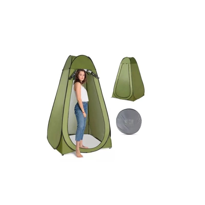 GENERICO - Carpas Camping Baño Pop Up Vestidor Portátil Outdoor Verde
