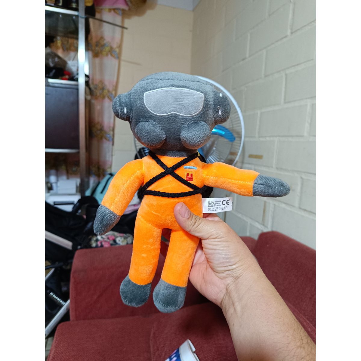 GENERICO - Obrero Lethal Company Peluche Del Juego Empresa Letal